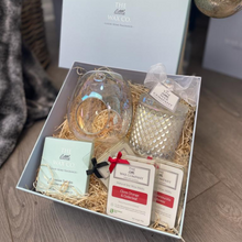 Gift Box - Diamond Candle, Burner & Wax Melts - Pearl Clear
