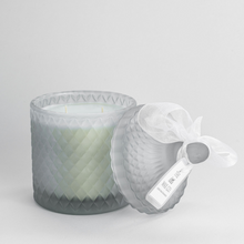 Candle - Large Diamond - Midnight Grey - The Little Wax Company - Handmade Wax Melts & Candles, Reed Diffusers & Room Sprays made with Soy Wax in Dublin, ireland