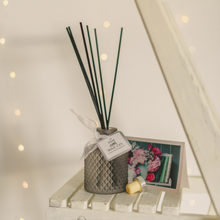 Reed Diffuser - Diamond - Midnight Grey - 200 ml - The Little Wax Company - Handmade Wax Melts & Candles, Reed Diffusers & Room Sprays made with Soy Wax in Dublin, ireland