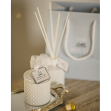 Candle - Diamond - Matte White - The Little Wax Company -  Handmade Wax Melts & Candles, Reed Diffusers & Room Sprays made with Soy Wax in Dublin, ireland