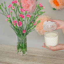 Candle - Large Diamond - Pearl Clear - The Little Wax Company -  Handmade Wax Melts & Candles, Reed Diffusers & Room Sprays made with Soy Wax in Dublin, ireland