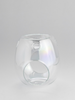 Wax Melt Burner - Pearl Clear - The Little Wax Company -  Handmade Wax Melts & Candles, Reed Diffusers & Room Sprays made with Soy Wax in Dublin, ireland